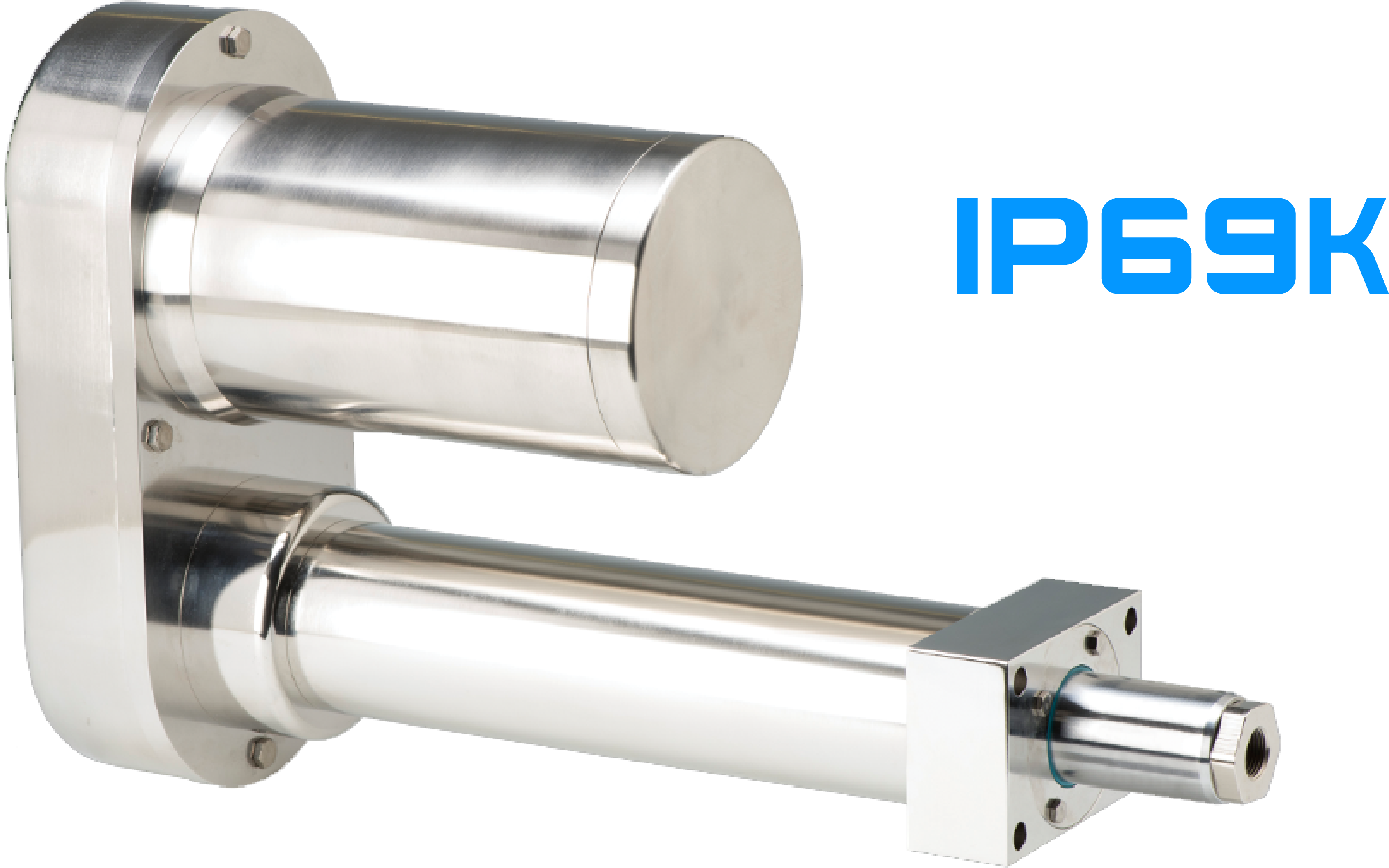 IP69K Stainless Steel Linear  actuator by EDrive