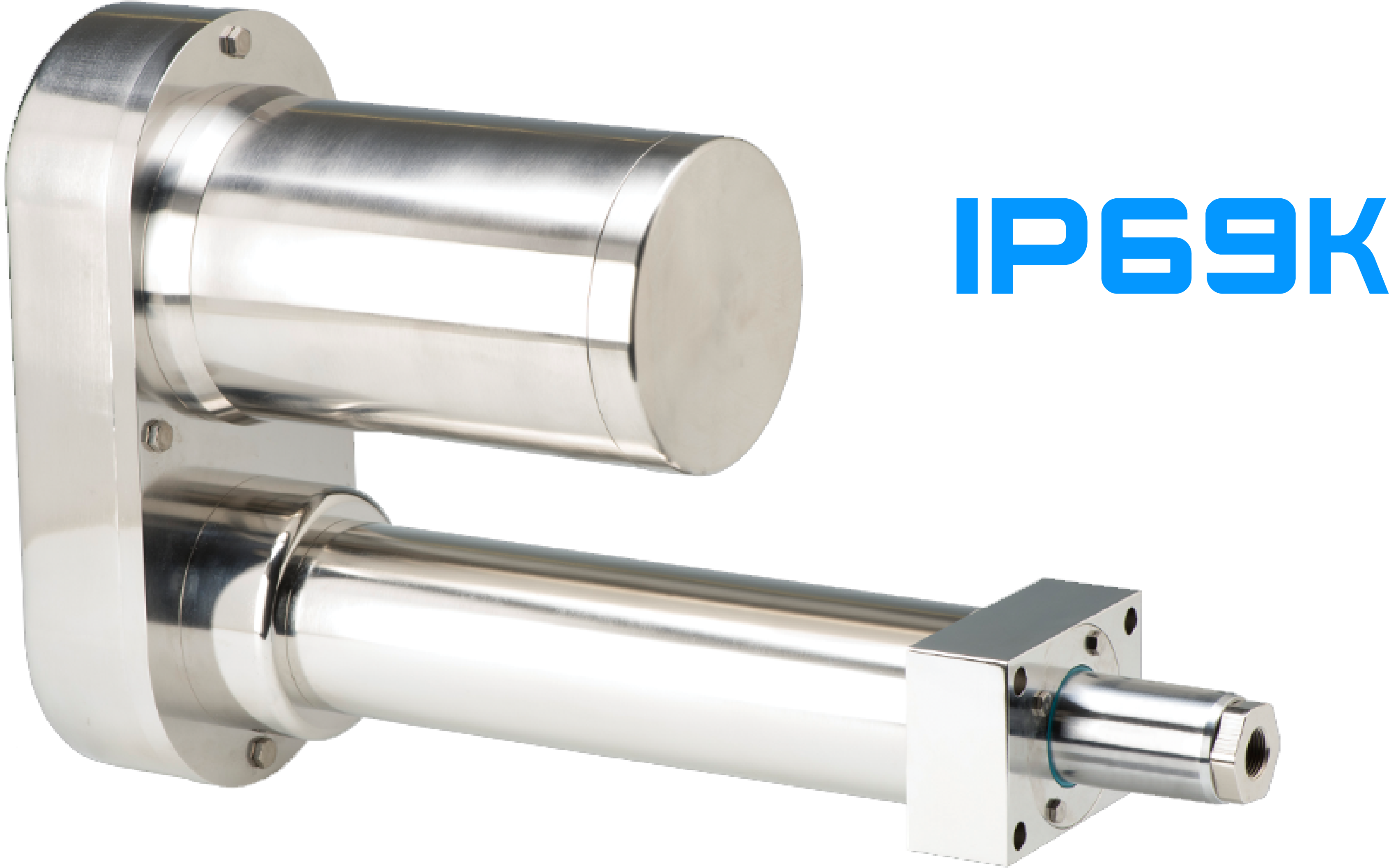 IP69K Stainless Steel Linear actuator by EDrive